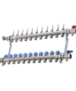 Rehau V2A HKV-D RVS verdeler 11 Groeps