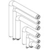 Viessmann rechts aansluitset Vitocal 252-A