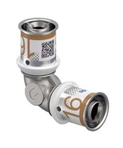 Uponor S-Press PLUS bocht 90º Ø16-16mm
