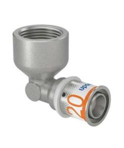 Uponor S-Press PLUS knie 90º binnendraad Ø20-Rp3/4