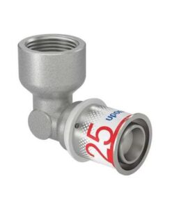 Uponor S-Press PLUS knie 90º binnendraad Ø25-Rp3/4