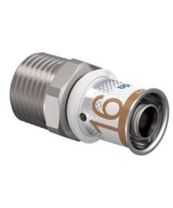 Uponor S-Press PLUS puntstuk Ø16-R1/2"MT