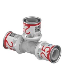 Uponor T-stuk S-PRESS PLUS composiet PPSU Ø25x25x25mm