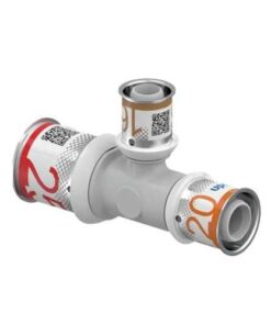 Uponor T-stuk verlopend S-PRESS PLUS composiet PPSU Ø25x16x20mm