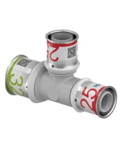 Uponor T-stuk verlopend S-PRESS PLUS composiet PPSU Ø32x25x25mm