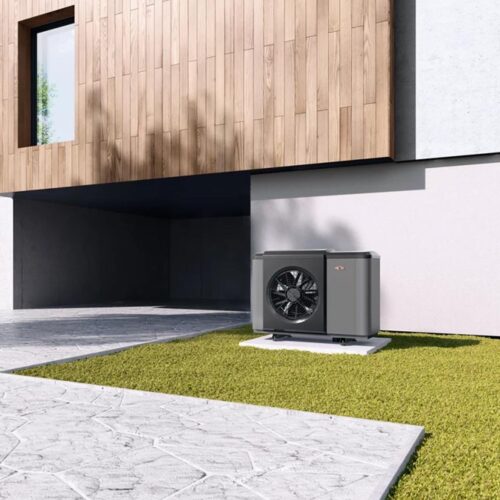 WOLF lucht/water warmtepomp monoblock CHA-10/400V - Afbeelding 9