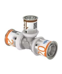 Uponor S-Press PLUS T-stuk verlopend Ø20-16-20mm