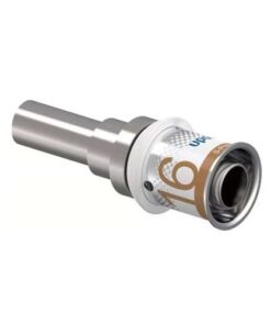 Uponor S-Press PLUS overgang koper/RVS Ø16-10CU