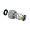 Uponor S-Press PLUS schroefkoppeling met wartel binnendraad Ø32-G1 1/4"SN
