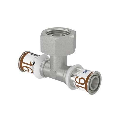 Uponor S-Press PLUS SK-T-stuk Geberit Ø16-G1/2"FT-16