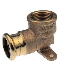 VSH XPress Koper muurplaat 90°