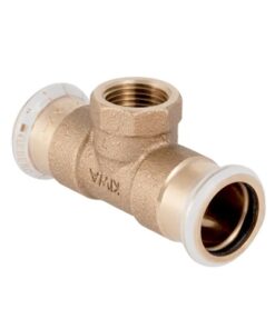 Geberit Mapress koper T-stuk met binnendraad