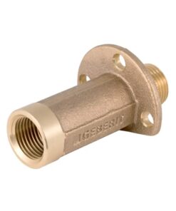 Geberit muurplaat rechte aansluiting met buitendraad