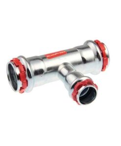 VSH SudoPress Staalverzinkt T-stuk verloop