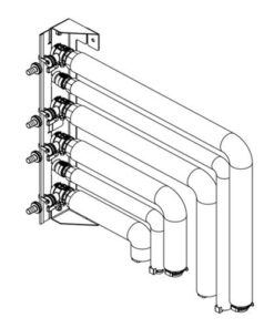 Viessman montagehulp compact apparaat AP naar links ZK06062