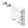 Viessmann montagehulp compact apparaat AP naar rechts 2 circuits ZK06227