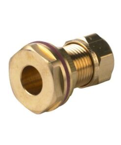 VSH Super tankdoorvoernippel met contramoer (knel x contramoer)