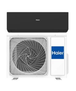 Haier Expert mat zwart binnen + buitenunit R32 (incl. IR afstandsbediening en Wifi)