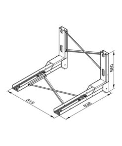 Viessmann consoleset voor wandgemonteerde buitenunit