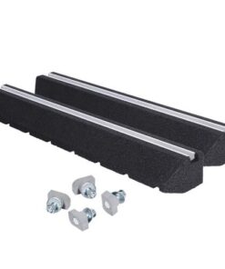 AircoBase opstellingsbalk recycled 1000 mm rubberen dempers incl. bevestiging M8 x 40 mm (set a 2 stuks)
