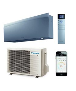 Daikin Emura binnen + buitenunit set zilver R32 (inclusief IR afstandsbediening en WLAN)