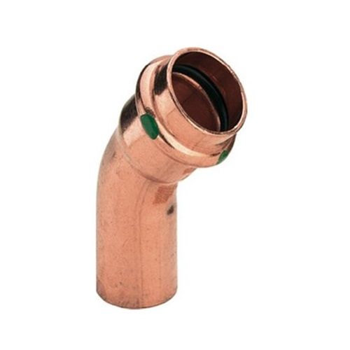 Viega Profipress bocht 45° pers x spie koper met SC-contour