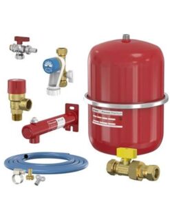 Flamco Flexcon Premium installatiepakket Rood 18L / 0,5 - 3bar