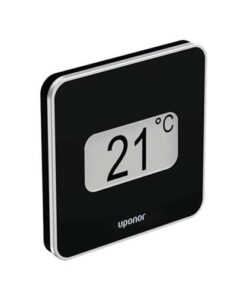 Uponor Smatrix Base ruimtethermostaat-vochtsensor Style T-149 Bus Zwart