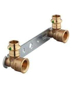 Viega Profipress Koper press muurplaatbeugel vlak met SC contour Ø15x1/2"x150mm