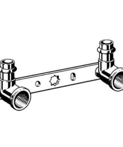 Viega Profipress Koper press muurplaatbeugel vlak met SC contour