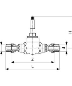 Viega Smartpress Kogelafsluiter