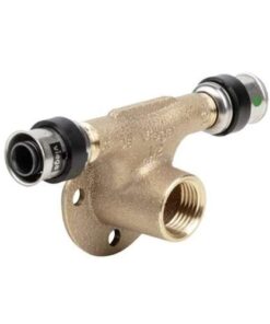 Viega Smartpress muurplaat T-stuk pers x binnendraad x pers