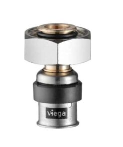 Viega Smartpress schroefkoppeling pers x euroconus