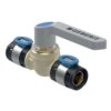 Geberit FlowFit kogelkraan met hendel