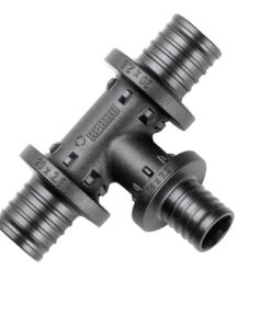 Rehau RAUTITAN verloop T-stuk