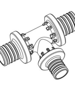 Rehau RAUTITAN verloop T-stuk