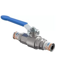 Uponor S-Press Plus kogelkraan met hendel