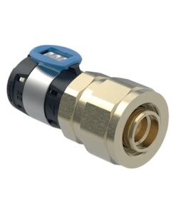 Geberit FlowFit overgang met schroefbevestiging PEX