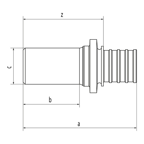 Rehau RAUTITAN knel/ soldeer overgang