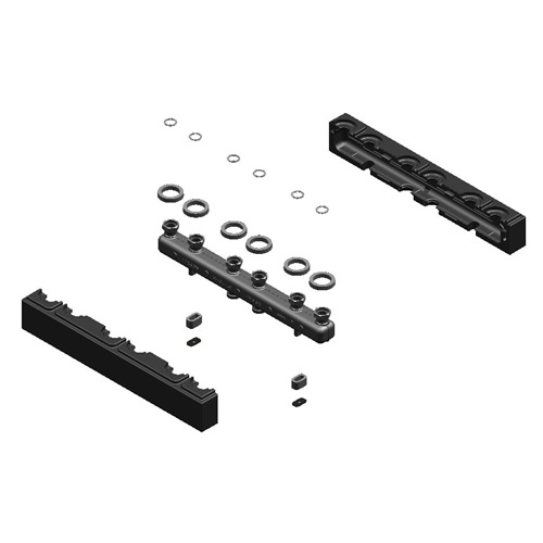 Viessmann verdelerbalk voor 3 Divicon