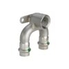 Viega Sanpress Inox RVS press doorstroommuurplaat met SC contour Ø15xRp1/2″x15mm