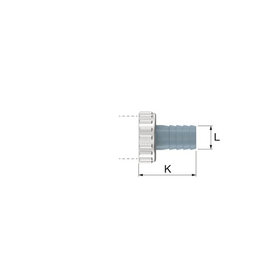 Flamco Simplex vul/ aftapkraan G1/2" KFE recht met slangtule F10638 - Afbeelding 8