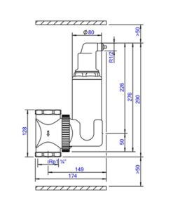 Spirotech SpiroVent luchtafscheiders RV2- Rp 1.1/4