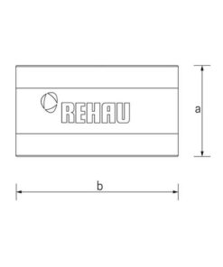 Rehau Fastloc EX+ schuifhuls PVDF kunststof