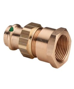 Viega Profipress Koper press 3-delige schroefkoppeling met SC contour pers x binnendraad