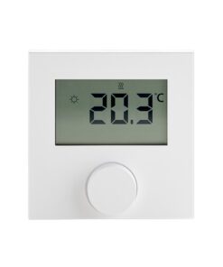 SilverTec® Kamerthermostaat met display voor verwarmen en koelen