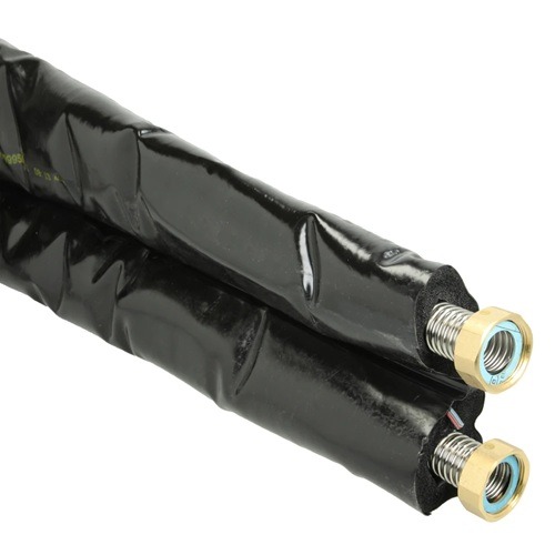 The Dynamic Way GreenFlex rol voorgeïsoleerde metalen RVS buis