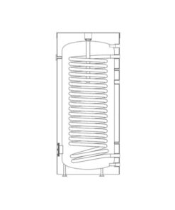 Kospel Warmwaterboiler Geëmailleerd met één Warmtewisselaar SWP-201