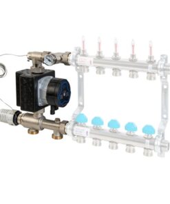 Silvertec Pompgroepset met Verwarmingscirculatie Pomp