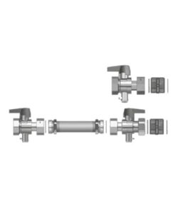 Viessmann Vitoset Kogelkraan Aansluitset Horizontaal G-1'' IG-AG 7438470